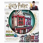 3D Puzzle: Harry Potter Diagon Alley - Quality Qudditch Supplies & Slug and Jiggers
