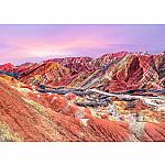 Beautiful Mountains: Rainbow Mountains, China - Ravensburger 