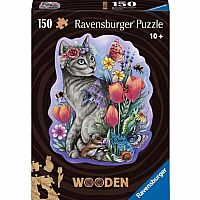 Wooden Puzzle: Lovely Cat - Ravensburger