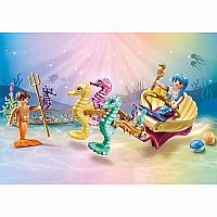 Princess Magic: Mermaid with Seahorse Carriage