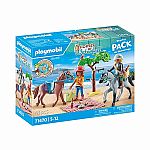 Horses of Waterfall: Horseback Riding Trip to the Beach with Amelia and Ben