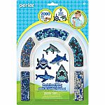 Sharks Perler Activity Kit
