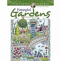Creative Haven - Entangled Gardens Coloring Book