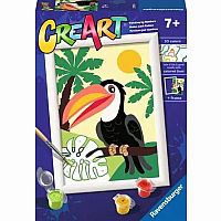 Toucan In Jungle - CreART