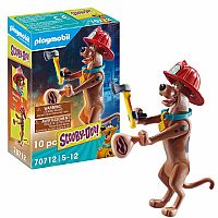 Scooby-Doo! Collectible Firefighter Figure - Retired 