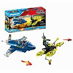 City Action: Police Jet with Drone