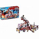 City Action: Rescue Vehicles: Fire Engine with Tower Ladder