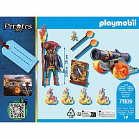 Pirates: Pirate with Cannon Gift Set