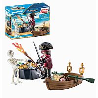 Pirates: Starter Pack Pirate with Rowing Boat - Retired