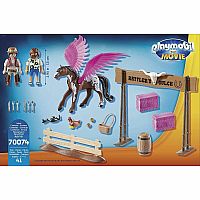 Playmobil: The Movie - Marla and Del with Flying Horse - Retired