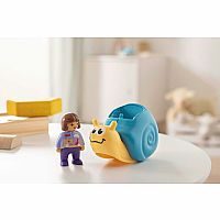 1.2.3:  Rocking Snail with Rattle Feature - Retired