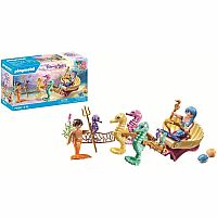 Princess Magic: Mermaid with Seahorse Carriage