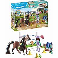 Horses of Waterfall: Jumping Arena