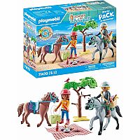 Horses of Waterfall: Horseback Riding Trip to the Beach with Amelia and Ben