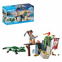 Pirates: Pirate with alligator - Retired