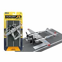 Runway24 P-38J Lightning Silver USAAF