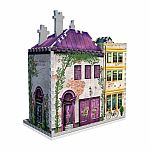 3D Puzzle: Harry Potter Diagon Alley - Madam Malkins & Florean Fortescues Ice Cream