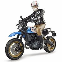Scrambler Ducati Desert Sled Including Rider