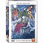 The Blue Violinist by Marc Chagall - Eurographics