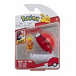 Pokemon Clip N Go - Torchic with Poke Ball    