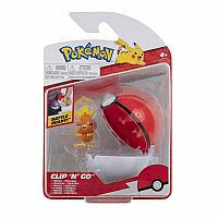 Pokemon Clip N Go - Torchic with Poke Ball    