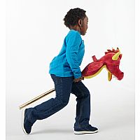 Flaming Dragon Stick Hobby Horse