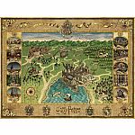 Harry Potter Hogwarts Map - Ravensburger 
