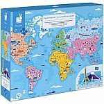 World Curiosities Educational Puzzle