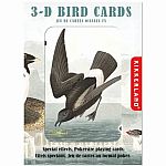 3D Playing Cards - Birds 