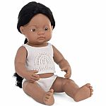 Doll Indigenous Baby Boy - 15 inch
