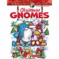 Creative Haven - Christmas Gnomes Coloring Book