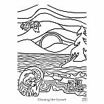 Shelley Davies - Coast Salish Colouring Book.