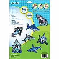 Sharks Perler Activity Kit