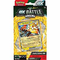 Pokemon TCG: Iron Leaves EX or Tapu Koko EX Battle Deck - 2024