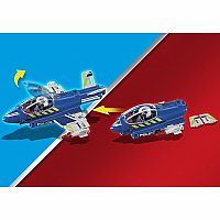 City Action: Police Jet with Drone