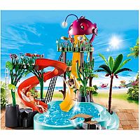 Family Fun: Water Park with Slides