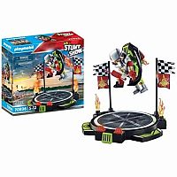 Air Stunt Show: Stuntman with Jet Pack 