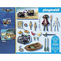 Pirates: Starter Pack Pirate with Rowing Boat - Retired
