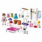 Dollhouse: Bedroom with Sewing Corner  