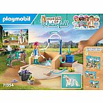 Horses of Waterfall: Washing Station with Isabella and Lioness 