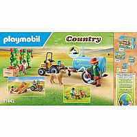 Country: Tractor with Trailer and Water Tank