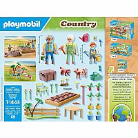 Country: Vegetable Garden with Grandparents