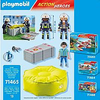 Action Heroes: Firefighter with Air Pillow