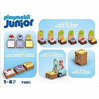 JUNIOR: Organic Market Stall & Forklift 