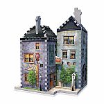 3D Puzzle: Harry Potter Diagon Alley - Weasley's Wizard Wheezes & Daily Prophet