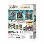 3D Puzzle: Harry Potter Diagon Alley - Olivanders Wand Shop & Scribbulus