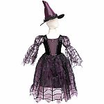 Amethyst the Spider Witch Dress with Hat Size 5-6