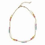 Boutique Golden Rainbow Necklace