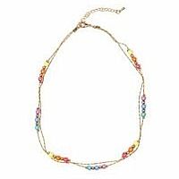 Boutique Golden Rainbow Necklace 