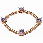 Boutique Chic Amethyst Love Bracelet